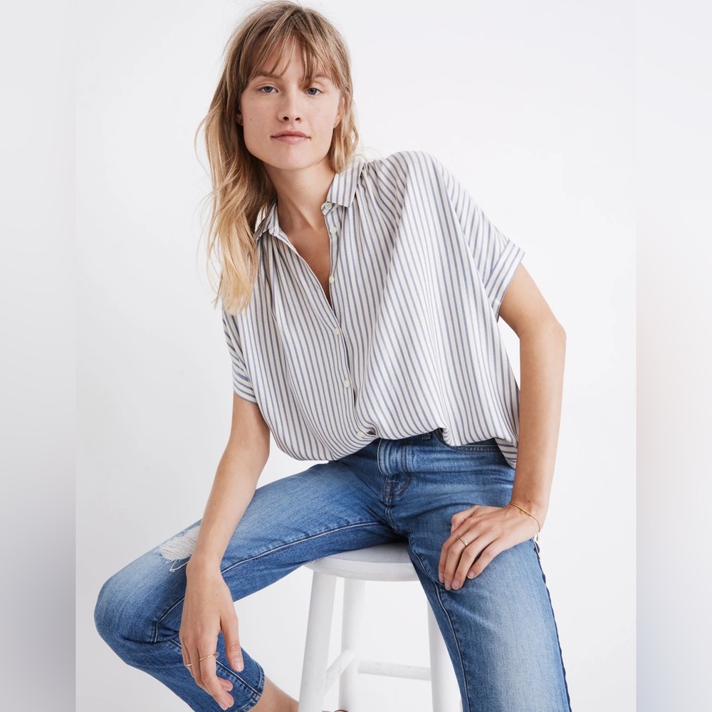 Madewell Striped Blouse